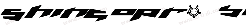ShinGoPr5 Bold字体转换